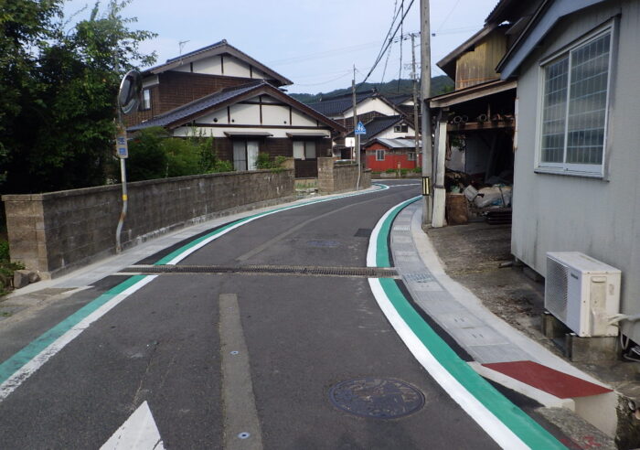 香住地域道路維持工事（その2）排水構造物工 下岡工区 工事後