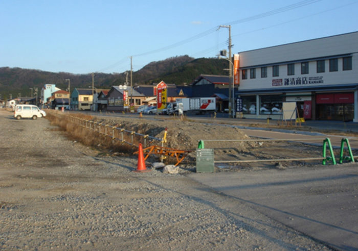 しおかぜ公園緩衝緑地整備工事 工事前