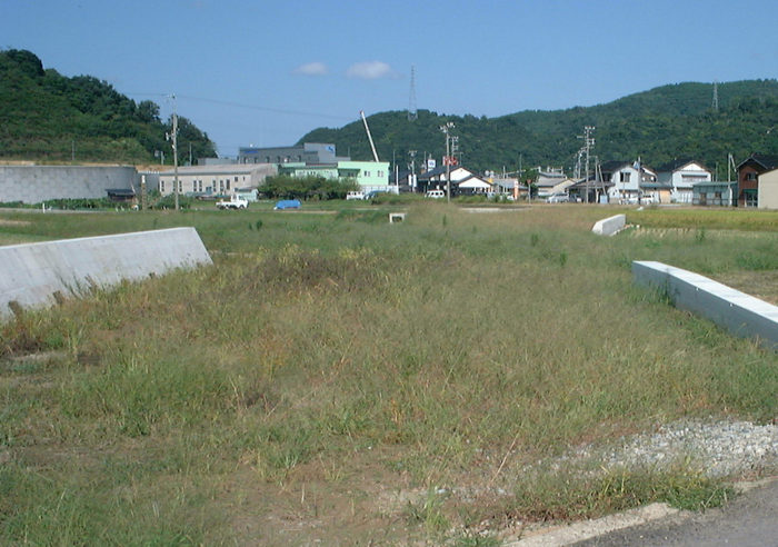 （主）香住村岡線香美町香住地区道路改良工事 工事前