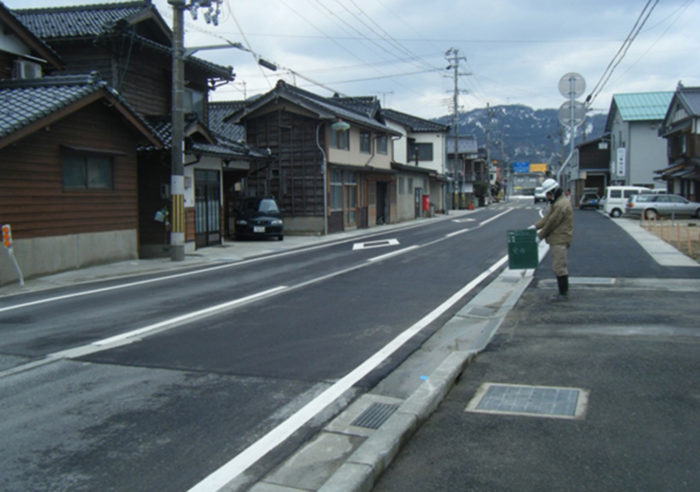 （国）178号自歩道設置工事 工事後