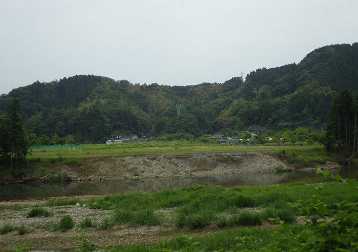 （二）矢田川水系矢田川河川災害復旧工事（甲第167号） 工事前