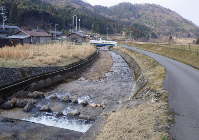 (二)安木川　土砂撤去工事 工事後