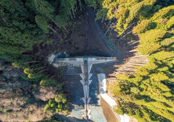 (砂)石原川 砂防えん堤工事