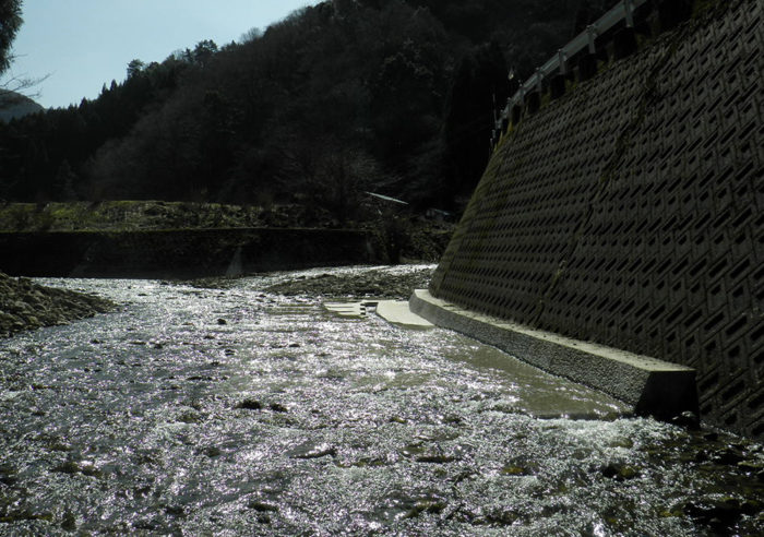 （二）佐津川水系佐津川河川災害復旧工事（甲第490～492号） 工事後